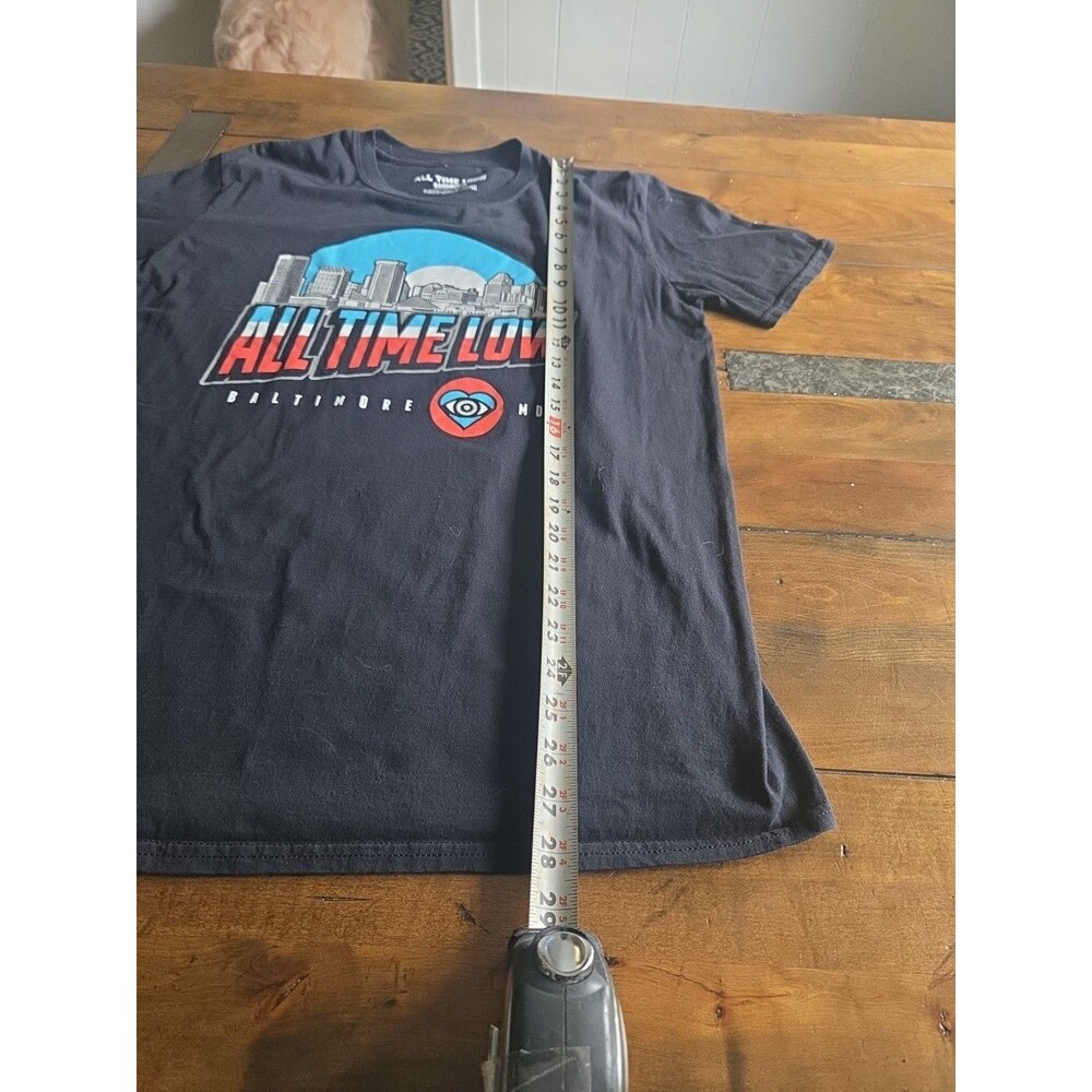 Vtg 2015 All Time Low Baltimore MD Skyline Band T Shirt Hometown Merch 20x28 Med - Picture 10 of 16
